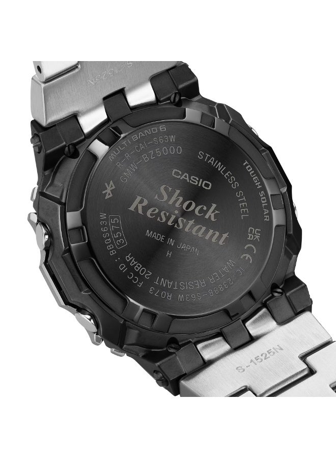 Casio G-Shock GMW-BZ5000D-1 Full Metal Digital Watch | Tough Solar, Bluetooth, Multiband 6 | Stainless Steel | 200m Water Resistant - Image 3